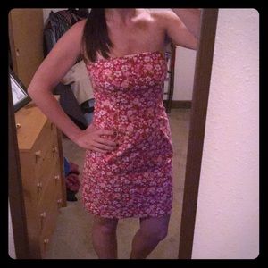Summer strapless dress
